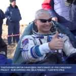 Soyuz MS-19 space capsule lands near Zhezkazgan