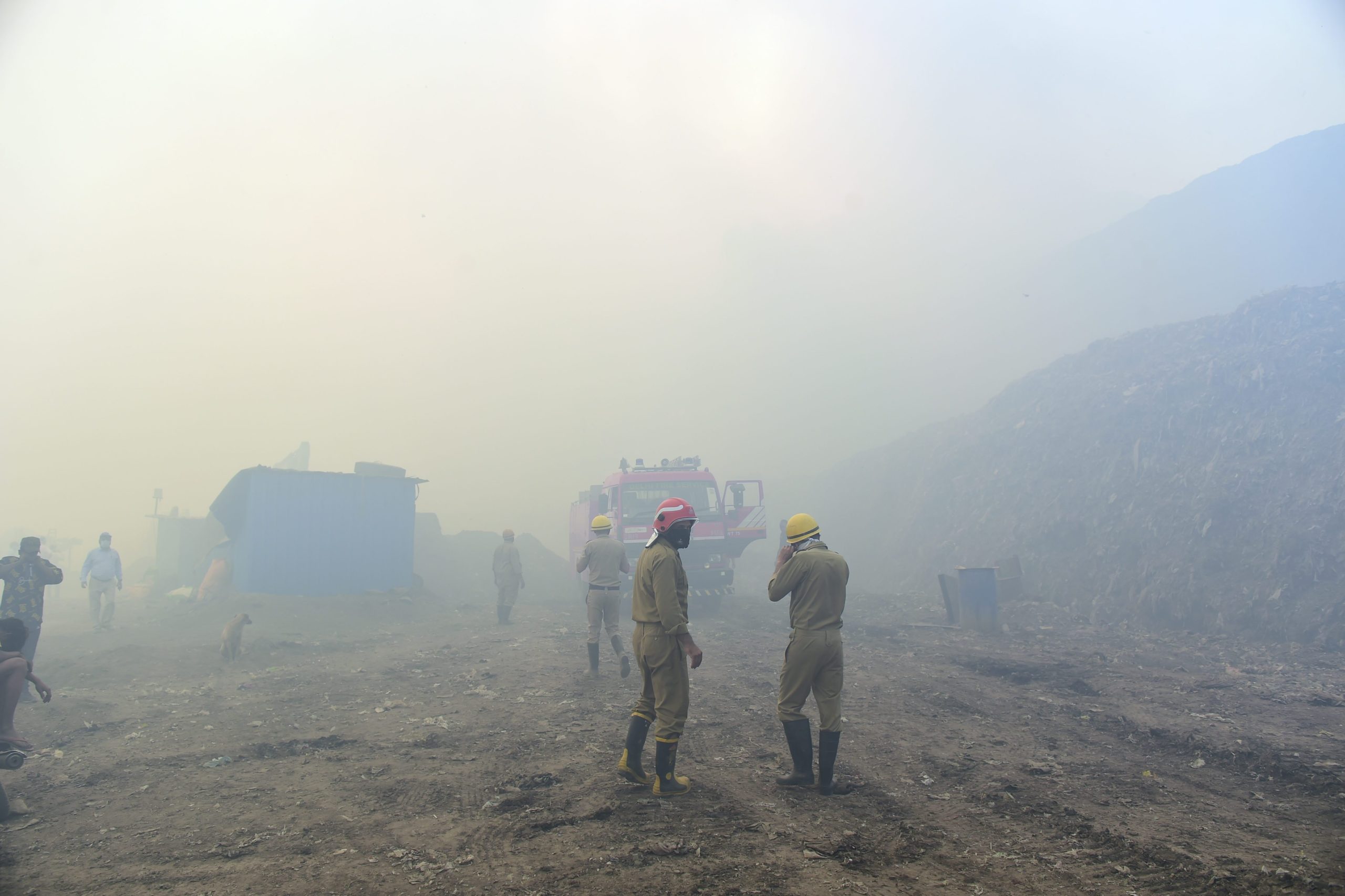 Fire at Ghazipur Landfill