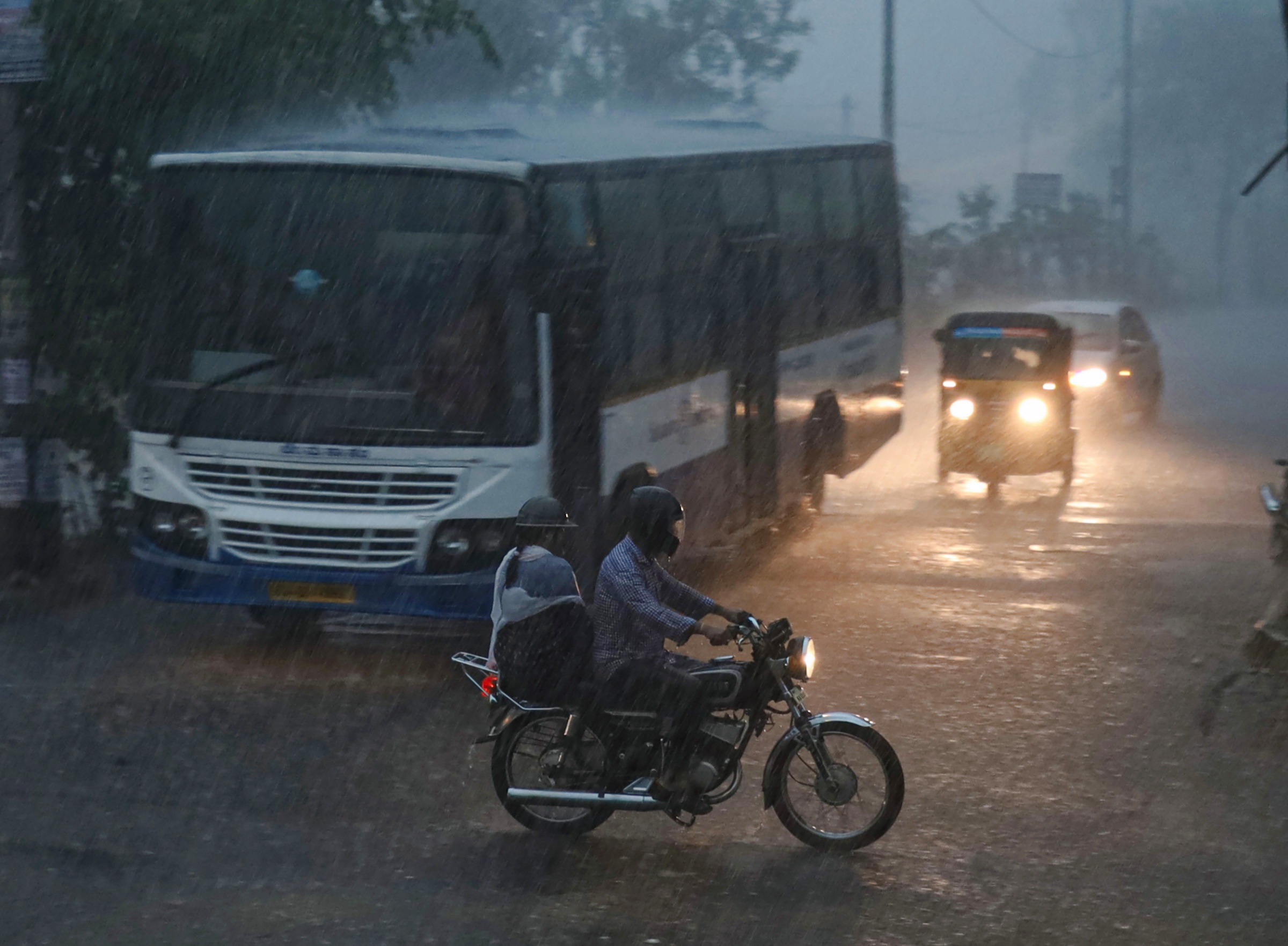 Weather: Rain in Bengaluru