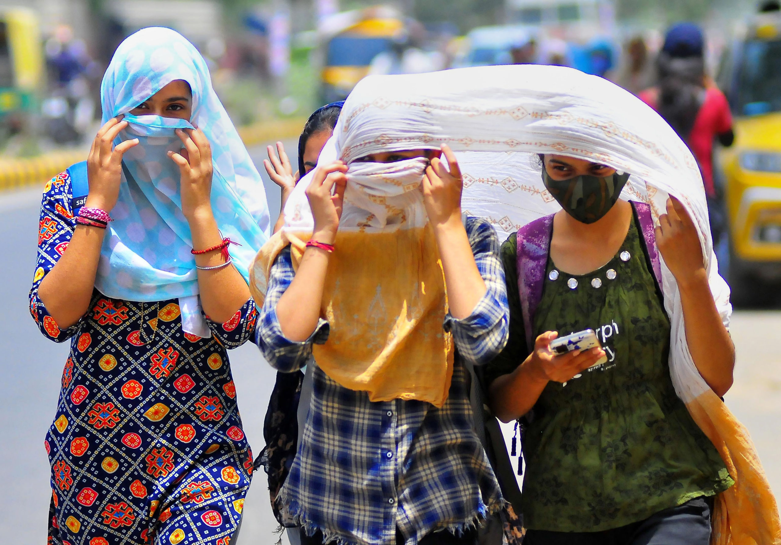Hot day in Gurugram