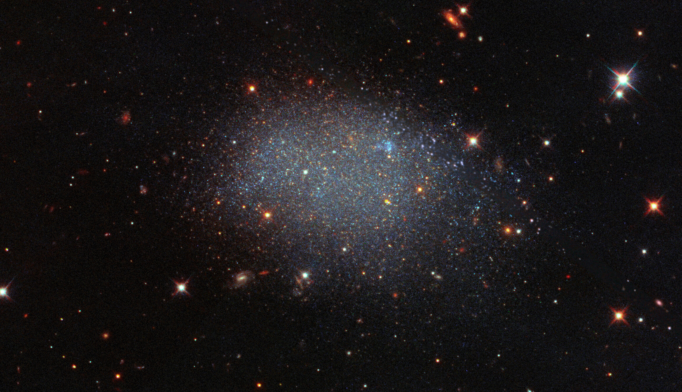 Stellar Glitter in a Field of Black