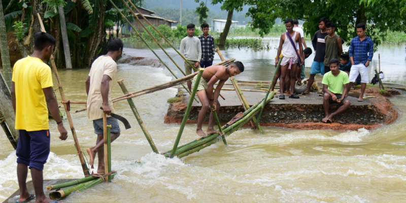 Assam: Flood Situation Still Grim, Death Toll Rises to 151 - Vimarsana News