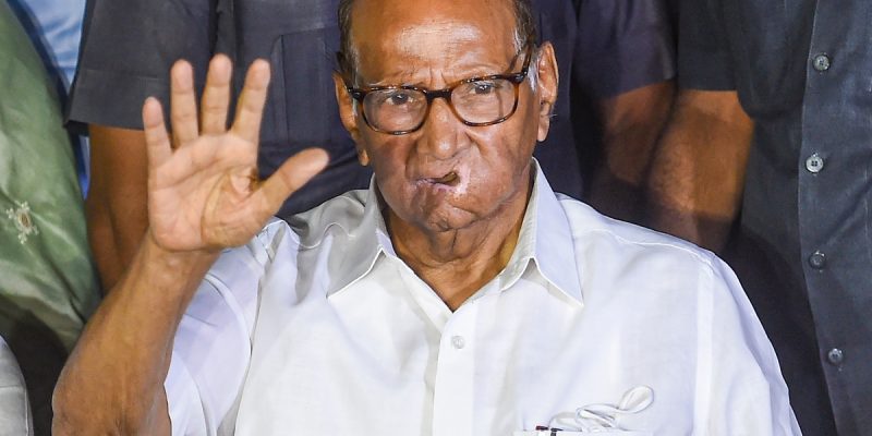 NCP Workers Force Sharad Pawar To Reconsider Surprise Decision To Step Down as President - Vimarsana News