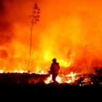 Wildfires in southwestern France