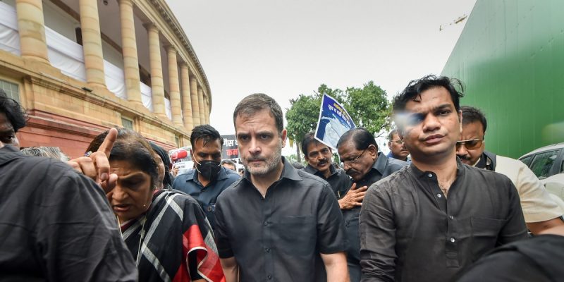 Rahul Gandhi, Other Congress MPs Detained During Protest Against Price Rise, Unemployment - Vimarsana News