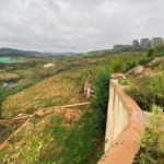 Construction site of a real estate project is seen at the Changyao Mountain on the southeast edge of the Dianchi Lake, in Kunming,
