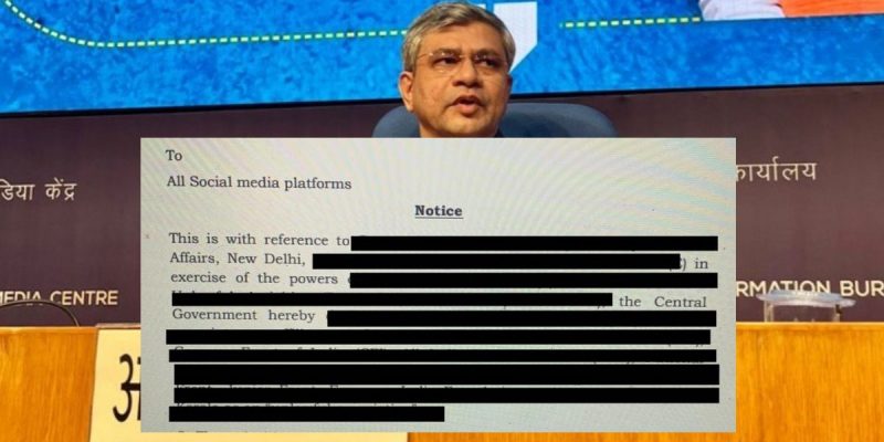 IT Ministry Orders Removal of 'Any and All Content' Related to a Certain Organisation - Vimarsana News