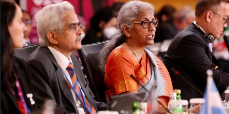 BJP, Congress Spar Over FM Sitharaman's Remarks on 'Rupee [Not] Sliding, Dollar Strengthening' - Vimarsana News