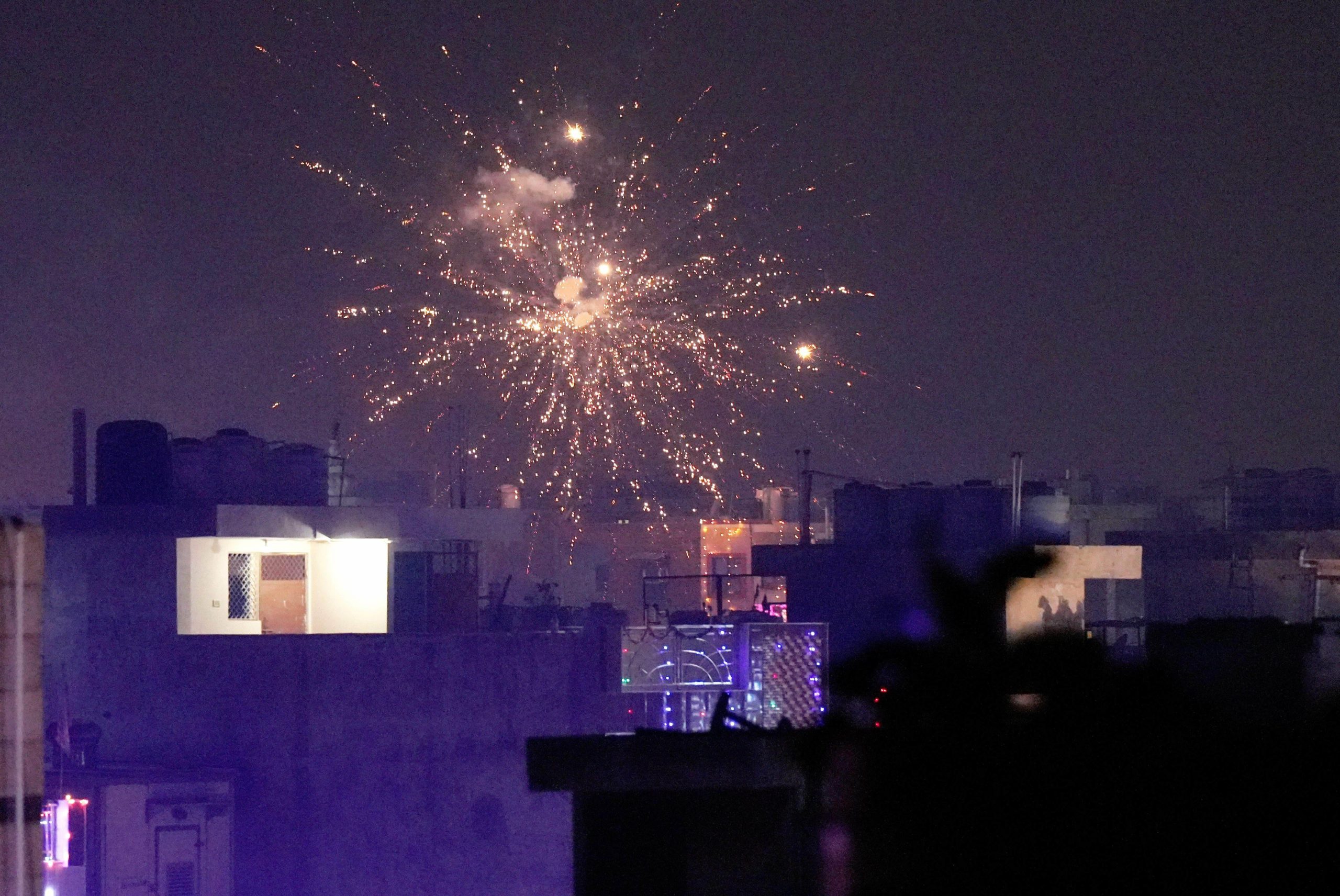 Diwali celebration in Delhi