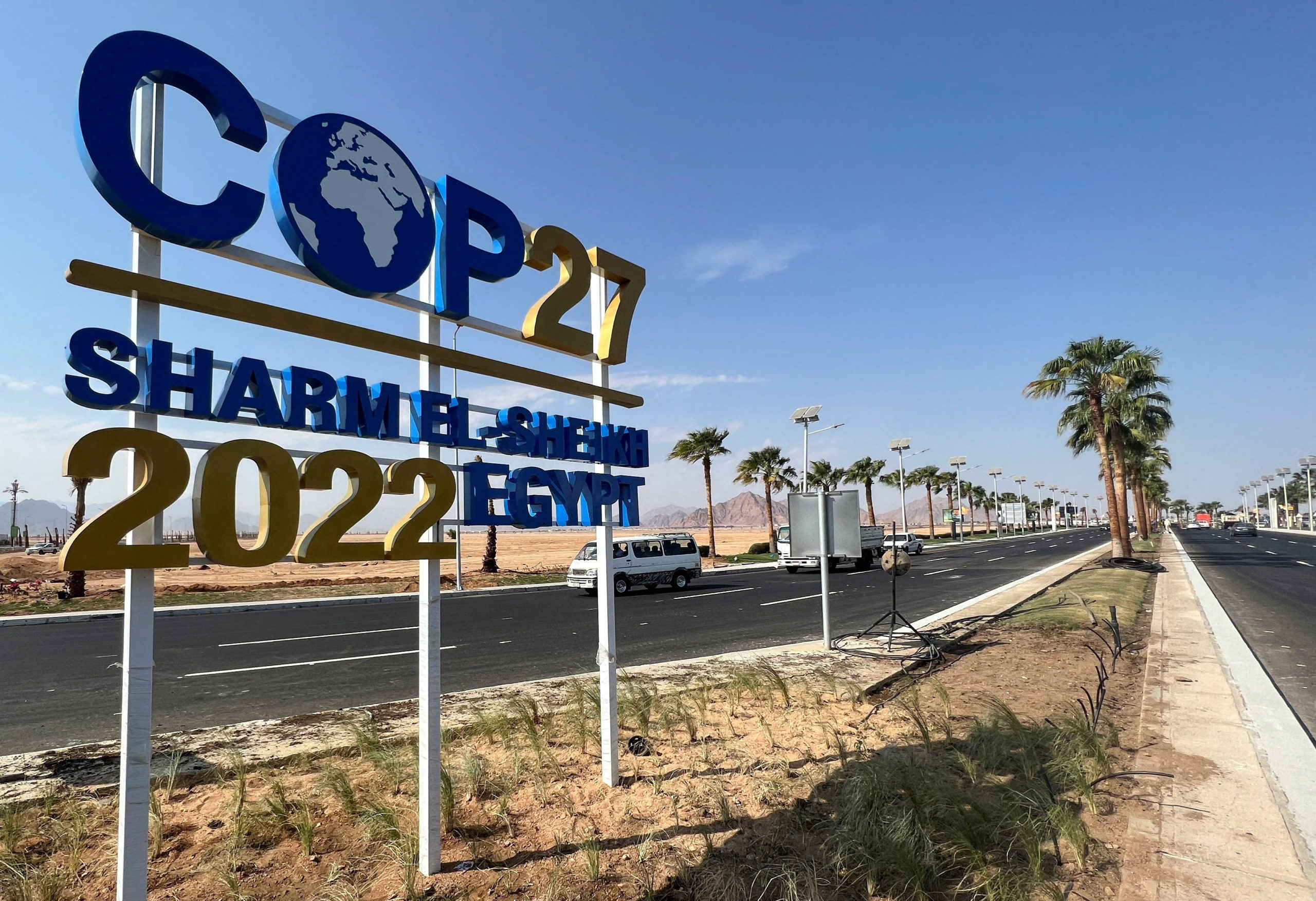 FILE PHOTO: Egypt prepares to host the COP27 summit
