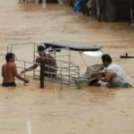 Flooding due to Tropical Storm Nalgae in Boac, Marinduque, Philippines