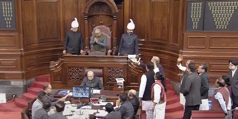 Congress MPs Troop Into Well, Raise Slogans in RS Over Centre's Refusal To Discuss China - Vimarsana News
