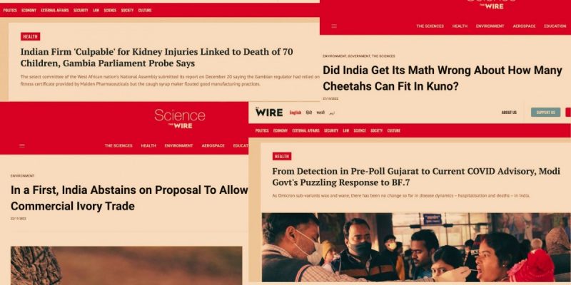 What Made News in Health and Environment in 2022? - Vimarsana News
