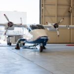 X-57 High Voltage Test with Both Motors in Hangar