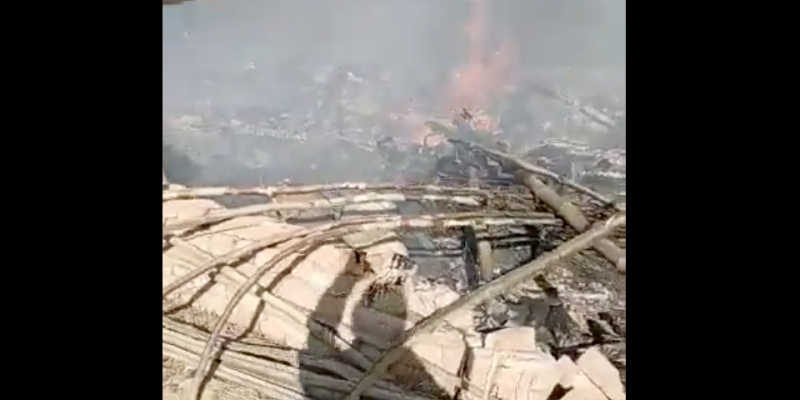 Woman, Daughter Die in Fire During Anti-Encroachment Drive in Uttar Pradesh - Vimarsana News