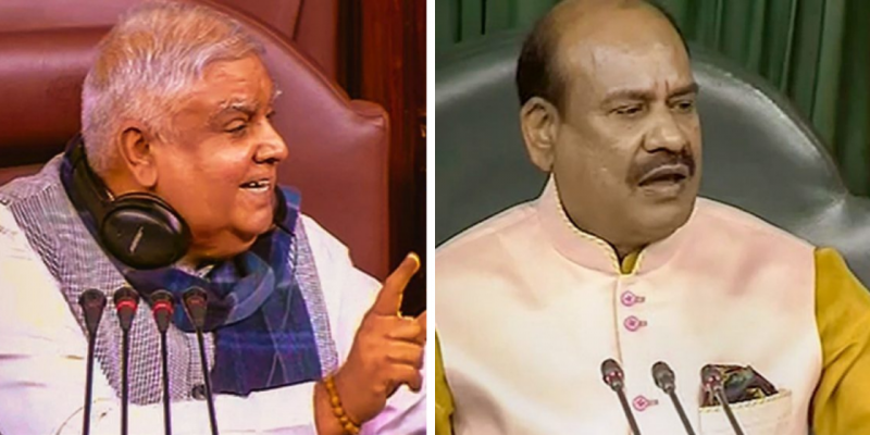 The Conduct of LS Speaker and the RS Chairman Goes Against the Vision of a Level Playing Field - Vimarsana News