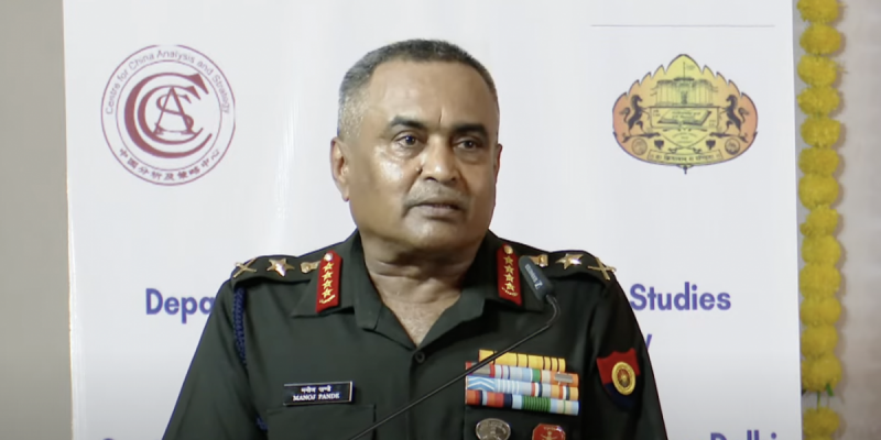 Is the Army Chief Allowing Himself to Be Used to Make Political Points on China? - Vimarsana News
