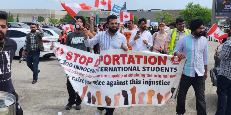 In Canada, Punjabi International Students Facing Deportation Charges Seek Justice - Vimarsana News