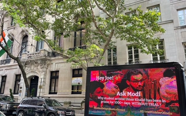 'Hey Joe! Ask Modi' Posters on Trucks in New York Demand Answers on India's Human Rights Situation - Vimarsana News
